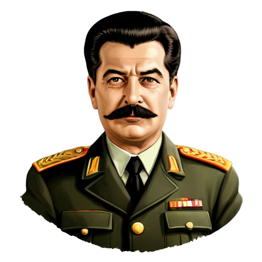 Stalin's mustache - icon | sticker