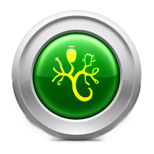 Make an icon for a kidney care clinic. The main of the icon must be green. But make it colourful and aesthatic. Put some text too under the icon - icon | sticker