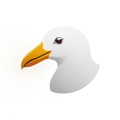 seagull podcast - icon | sticker