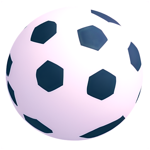 Football ball in cosmic - icon | sticker