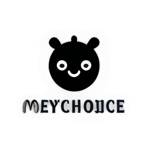 Create a logo for a new bot that helps with decision-making and making quick choices. It's called "Make a choice!". The logo should not be too technocratic, featuring a neutral and cute design, but still modern and slightly hipster. - icon | sticker