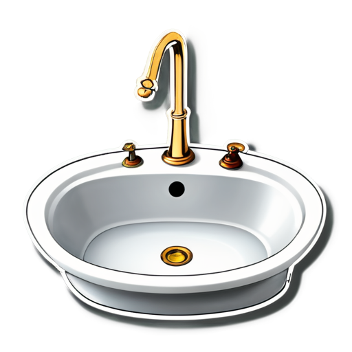 antique ship sink - icon | sticker