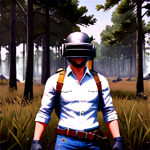 8k pubg forest set wallpaper - icon | sticker