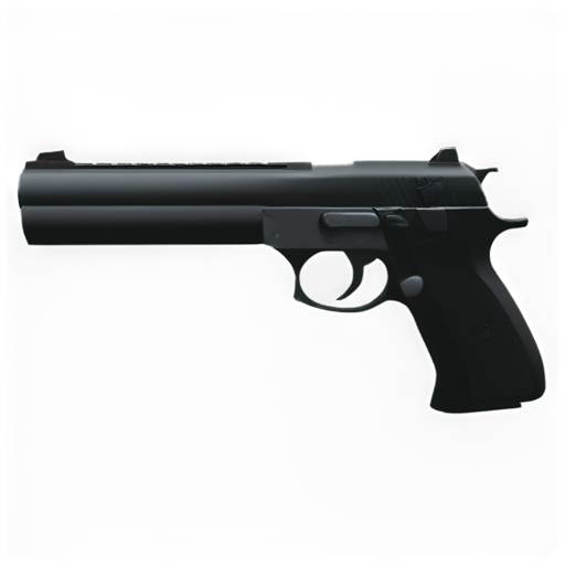 hand drawed gta 5 theme pistol - icon | sticker