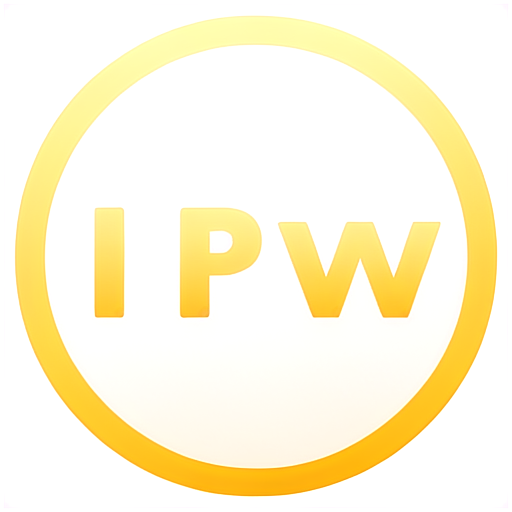 MAKE LOGO IN GOLD NAMED IN ' IP TV RE" - icon | sticker