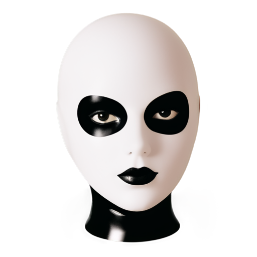 latex rubberdoll fullheadmask - icon | sticker