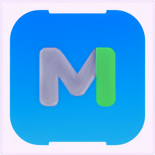 create mobile app icon which is called "Mingle". It is an event app to help people to find fun activities and new friends - icon | sticker