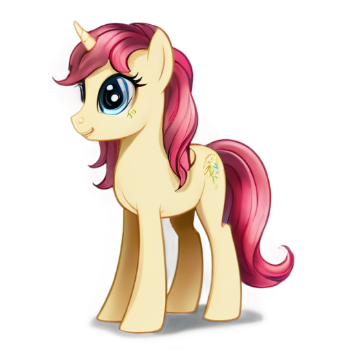 mlp pony with pretty mane - icon | sticker