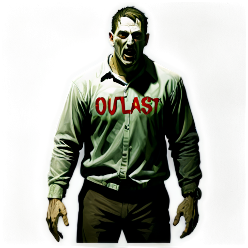 Sticker "outlast" Art in full version - icon | sticker