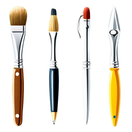 artistic style tools - icon | sticker