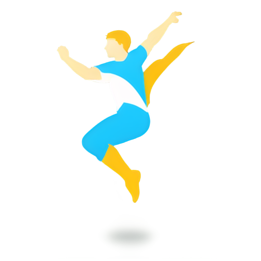 An app image used in a parkour app. - icon | sticker