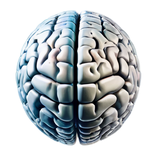 square brain - icon | sticker