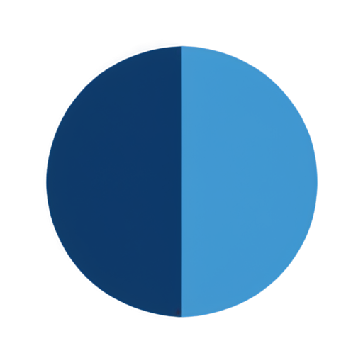 generate encircled crossed from top "ID card" diagonal card in blue an yellow shade , now put this card encircled from top and diagonally cut from one side - icon | sticker