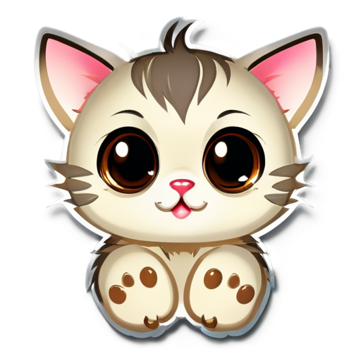 cat paw - icon | sticker