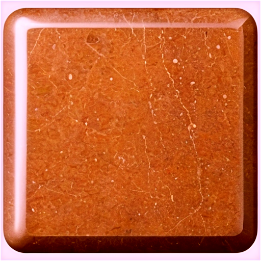 brown stone square icon - icon | sticker