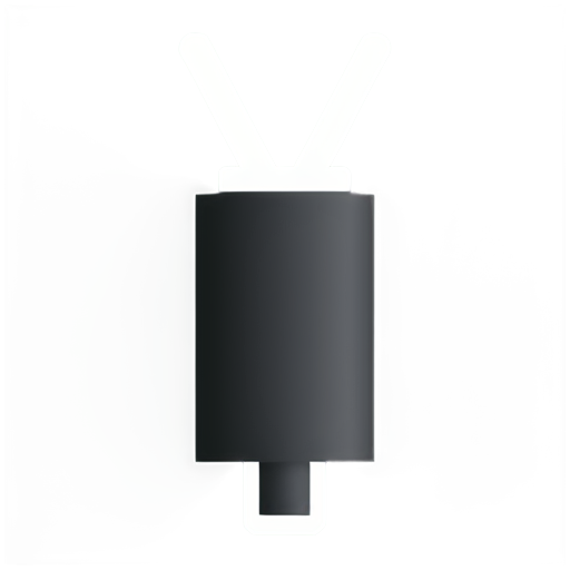 Electronic components capacitors - icon | sticker