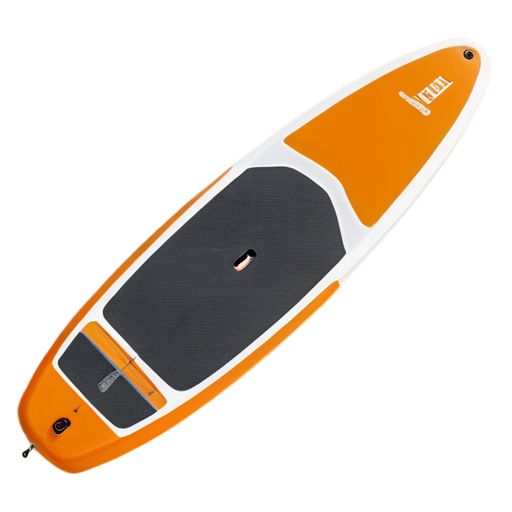 Sup board orange white - icon | sticker