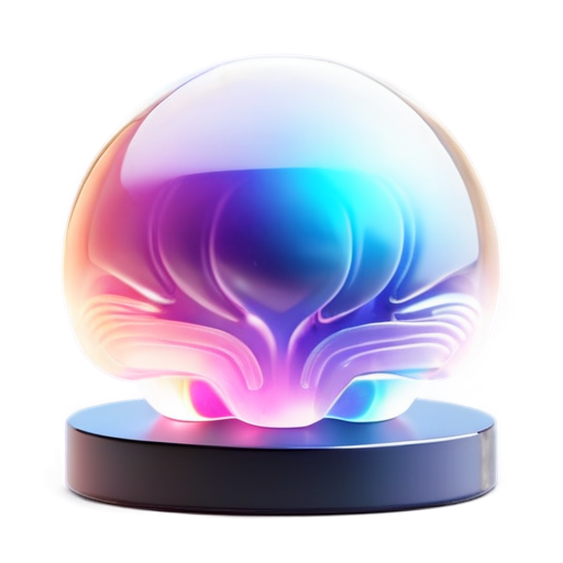 Obsidian second brain, fantasy colours - icon | sticker