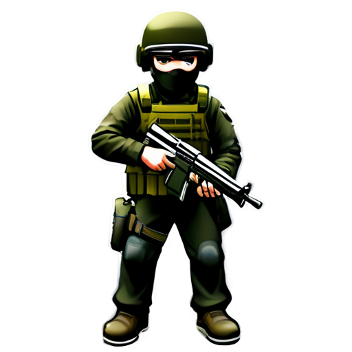 counter strike, game icon - icon | sticker