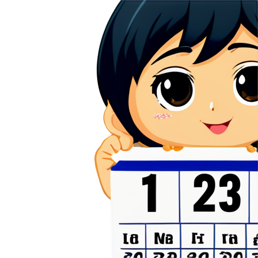 max mental power with calendar management - icon | sticker