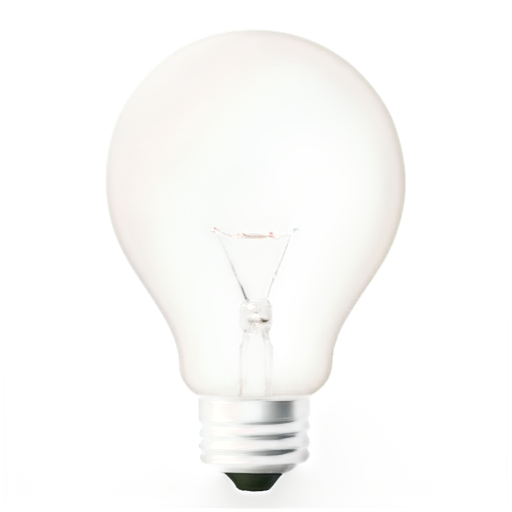 light bulb ligntning - icon | sticker