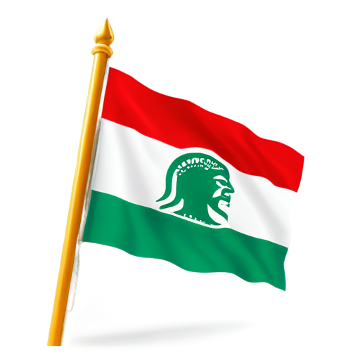 Ancient Persian flag vs Spartan flag - icon | sticker