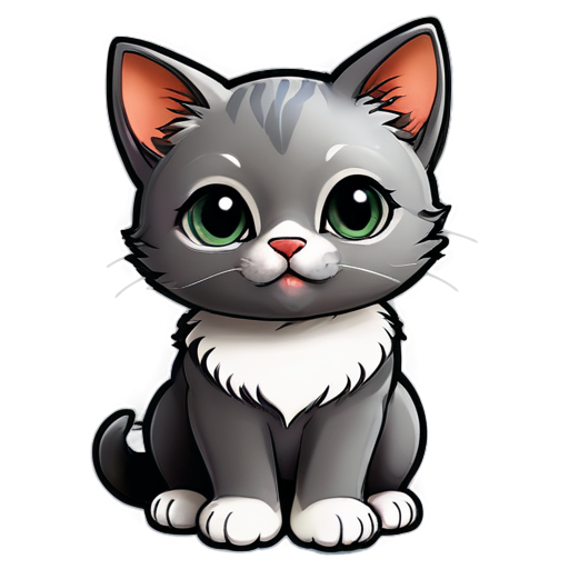 cat - icon | sticker