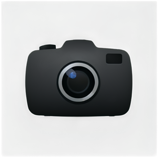 camera black color - icon | sticker