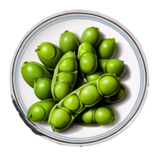 medieval peas, paint style - icon | sticker