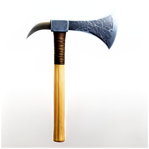 artistic art style pickaxe - icon | sticker