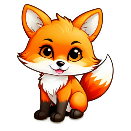 Fox builder - icon | sticker