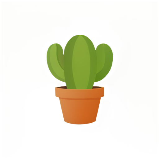 cactus web designer - icon | sticker