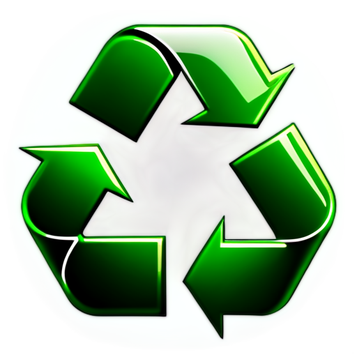 app logo recycle - icon | sticker