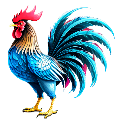 dragon rooster - icon | sticker