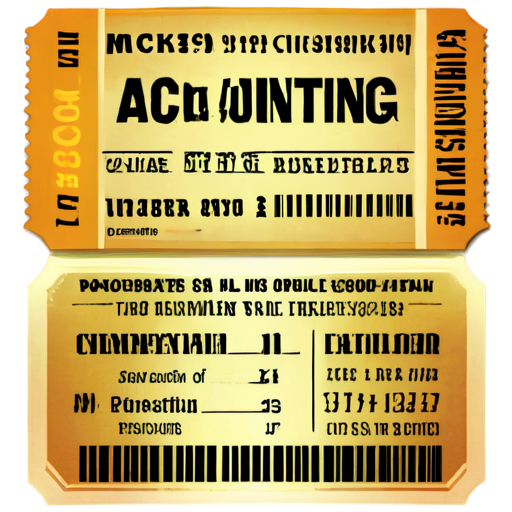 probelm ticket in accounting - icon | sticker