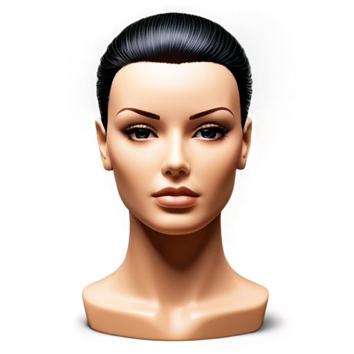 mannequin head icon - icon | sticker