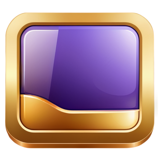 History company, icon for site, style flat, color gold purple orange, form factor - square with rounded edges - icon | sticker