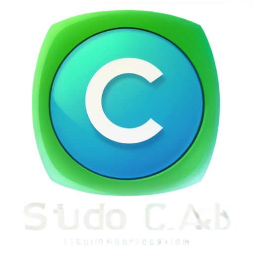 Create a modern and tech-savvy logo for the studio CodeLab. The logo should reflect the studio's mission: teaching programming, sharing projects, and providing assistance from experienced programmers. Use colors associated with technology and innovation, such as blue, green, and silver. The logo should be minimalist and include elements related to programming, learning, and collaboration. Consider incorporating icons such as computers, code, or networks to emphasize the technological aspect and community interaction - icon | sticker