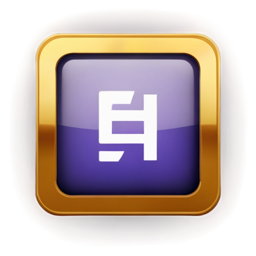 History company, icon for site, style flat, color gold purple orange, form factor - square with rounded edges - icon | sticker