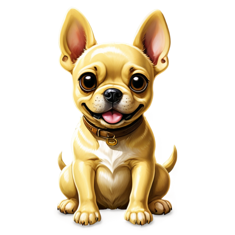 a banana dog sticker - icon | sticker