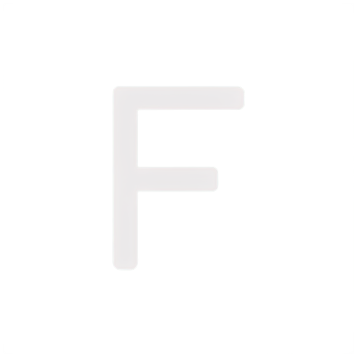 form application with the word F. - icon | sticker