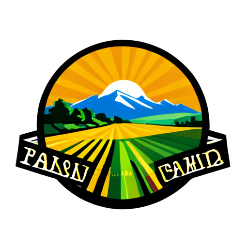 farmland logo - icon | sticker