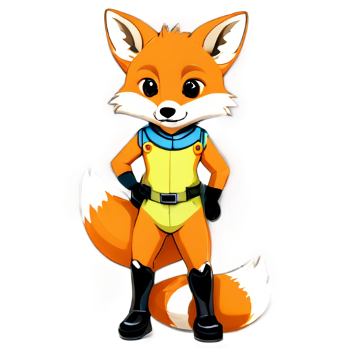 Fox-builder - icon | sticker