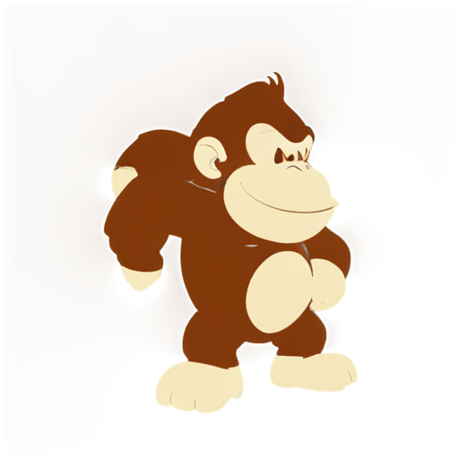 donkey kong - icon | sticker