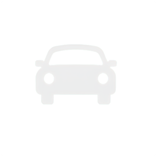 cruise car icon white color no background - icon | sticker