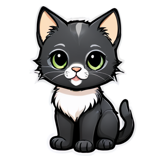 cat - icon | sticker