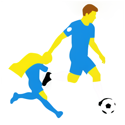 soccer testing ukraine young players - icon | sticker