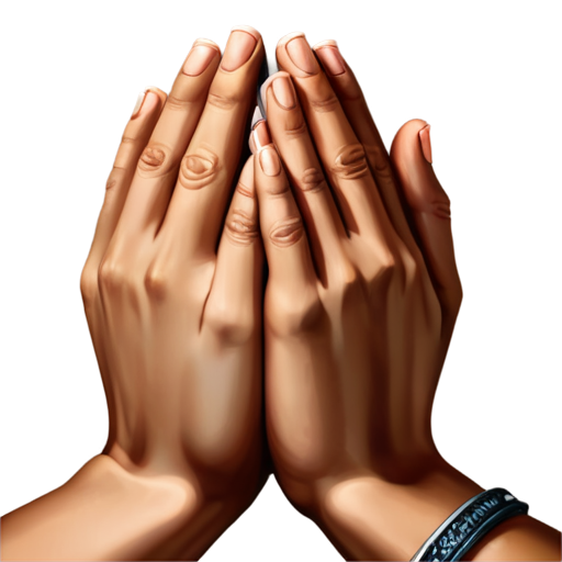 hands praying icon - icon | sticker