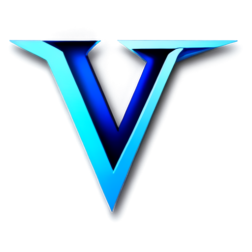 A sleek and modern brand logo named "Vi" that cleverly combines the letters "V" and "i" to create an elegant visual representation. The "V" is designed with a sharp, angular form, reminiscent of a lightning bolt, symbolizing speed and innovation. It stands tall and proud, with a vibrant electric blue color that seems to pulse with energy, while the "i" is nestled within the "V," formed by a smooth, curving line that extends from the upper right corner of the "V" and gracefully arcs down to meet the bottom left, creating a harmonious balance between the two shapes. The "i" is a soft, luminescent white, providing a stark contrast that allows the logo to pop against any background. The negative space between the "V" and "i" forms a diamond shape, suggesting precision and sophistication. The lines are clean and minimalist, reflecting a brand that values simplicity and clarity in its approach. The overall design exudes a futuristic vibe, hinting at a company that is forward-thinking and technology-driven. The typography is custom-made, with the "V" being bold and strong, while the "i" maintains a sleek, thin line that adds an element of elegance. The logo is situated on a plain, black background, which enhances the logo's vibrancy and makes it the focal point of the image. The brand name "Vi" is positioned just below the logo in the same electric blue hue, with the letters slightly apart to maintain the visual flow of the design. The space between the "V" and the "i" in the brand name mirrors the negative space within the logo, creating a cohesive and memorable visual identity. - icon | sticker