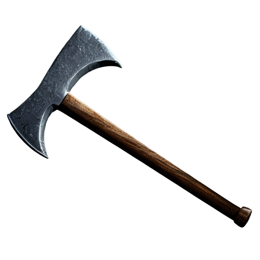 artistic art style pickaxe, stone - icon | sticker